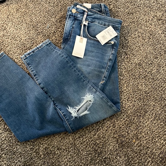 good american - good waist crop high rise jeans size 10 - Picture 1 of 1